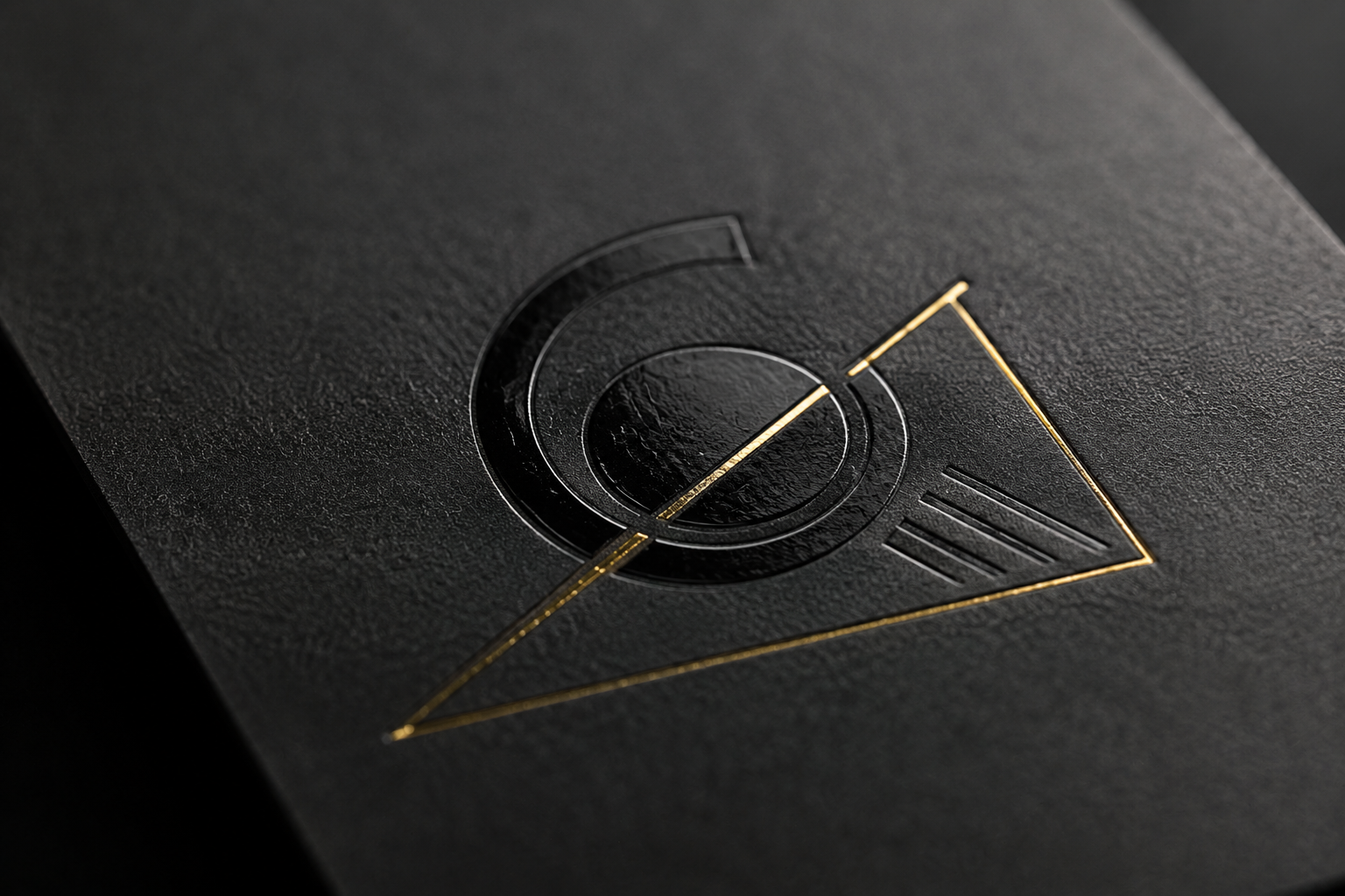 Detalle logo plastificado